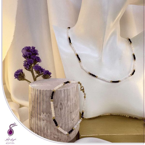 سنگ دلربا سفید سرمه ای