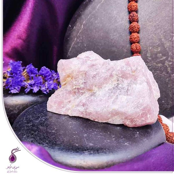 سنگ راف رز کوارتز