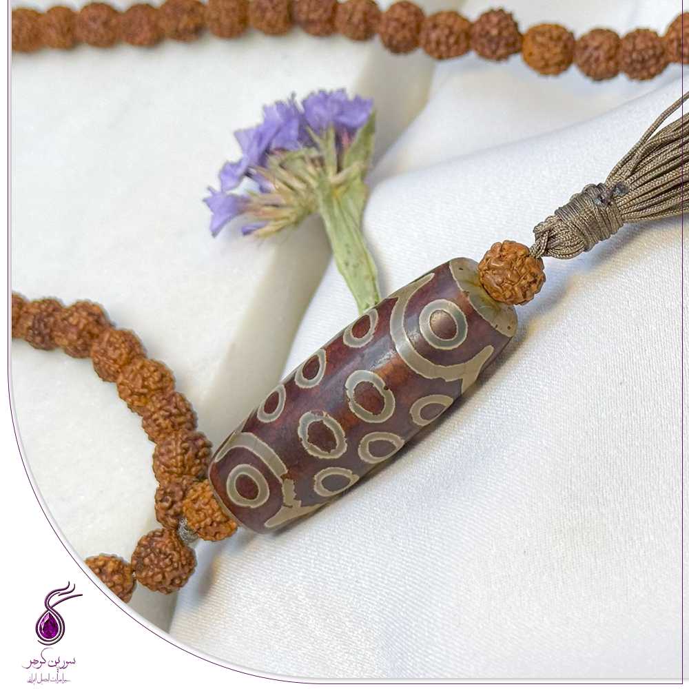 تسبیح رودراکشا ۱۰۸ دانه