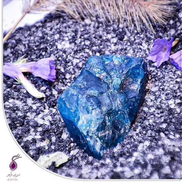 سنگ راف آپاتیت آبی