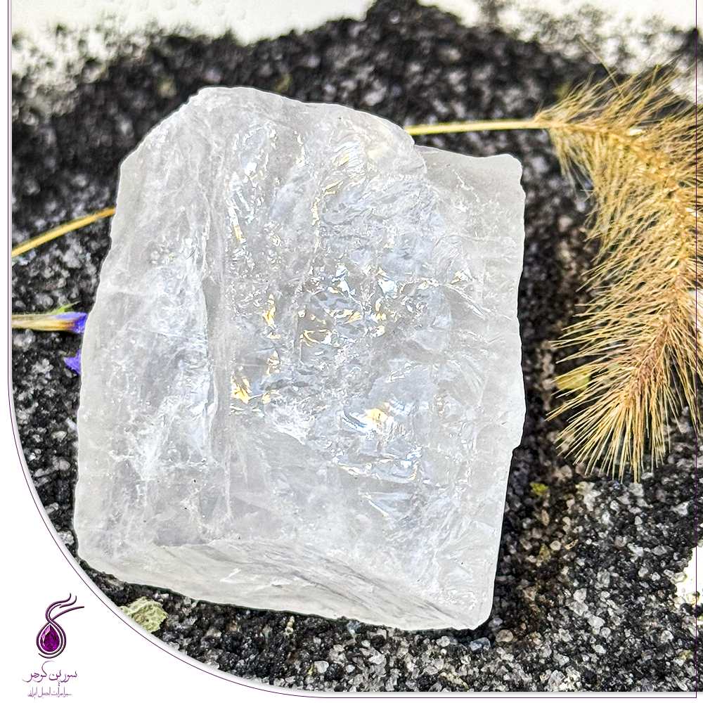 سنگ راف کوارتز شفاف